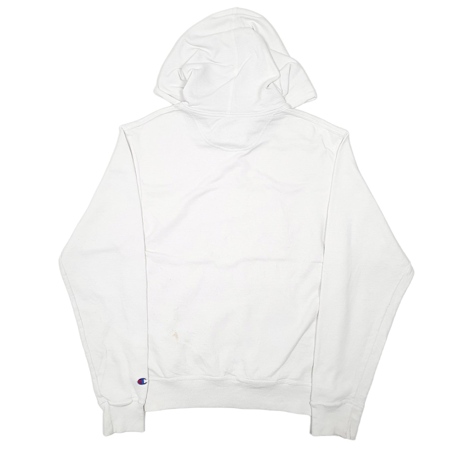 Mens White Champion  Hoodie Jumper