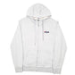 Mens Grey Fila Sherpa Fleece Lined Hoodie Full Zip Jumper
