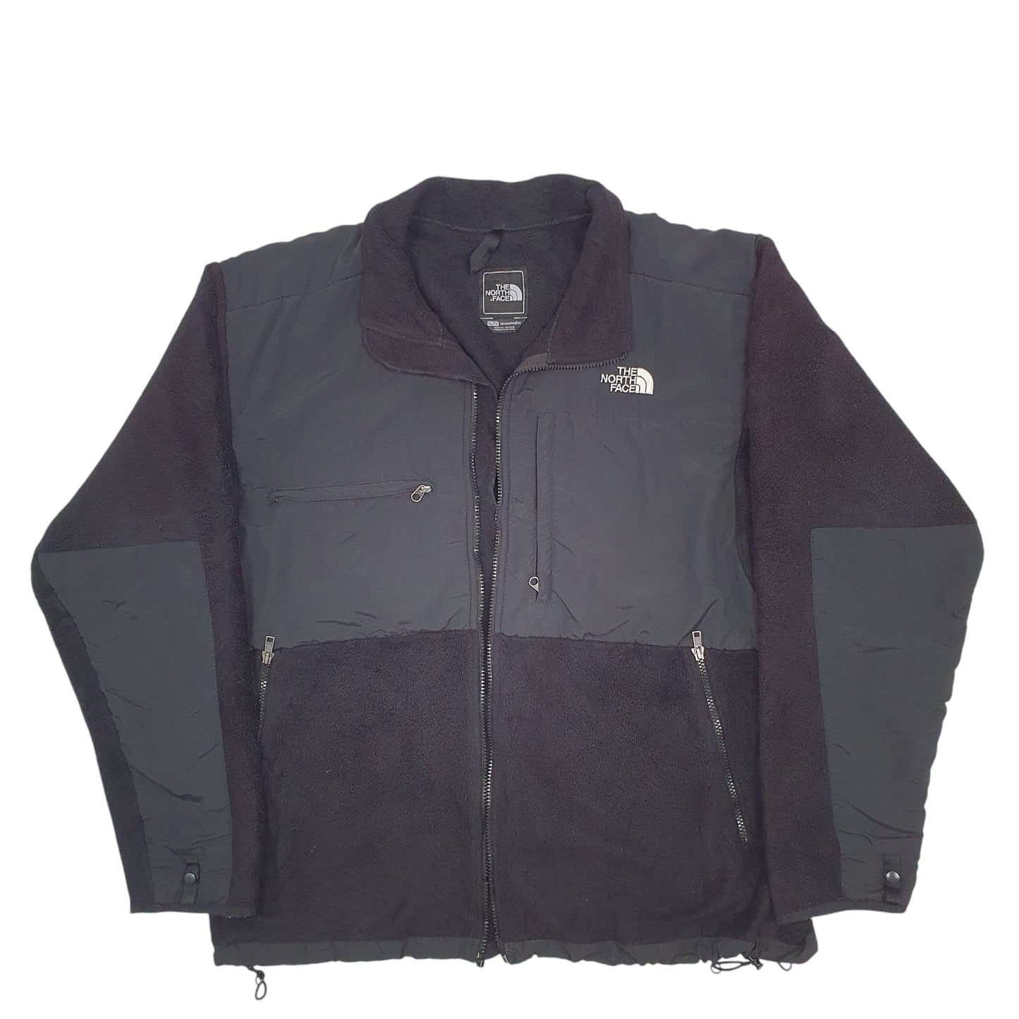 Mens Black The North Face Denali Full Zip Jumper