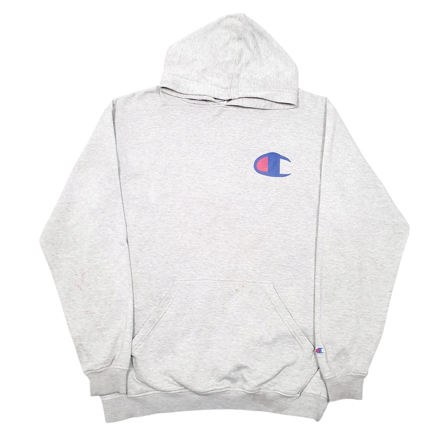 Mens Grey Champion Tall Hoodie Jumper