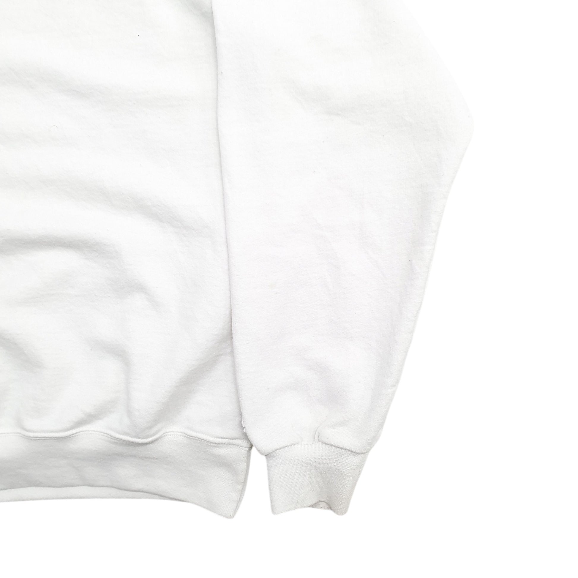 Mens White Champion  Crewneck Jumper
