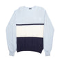 Mens Blue Nautica Knit Crewneck Jumper