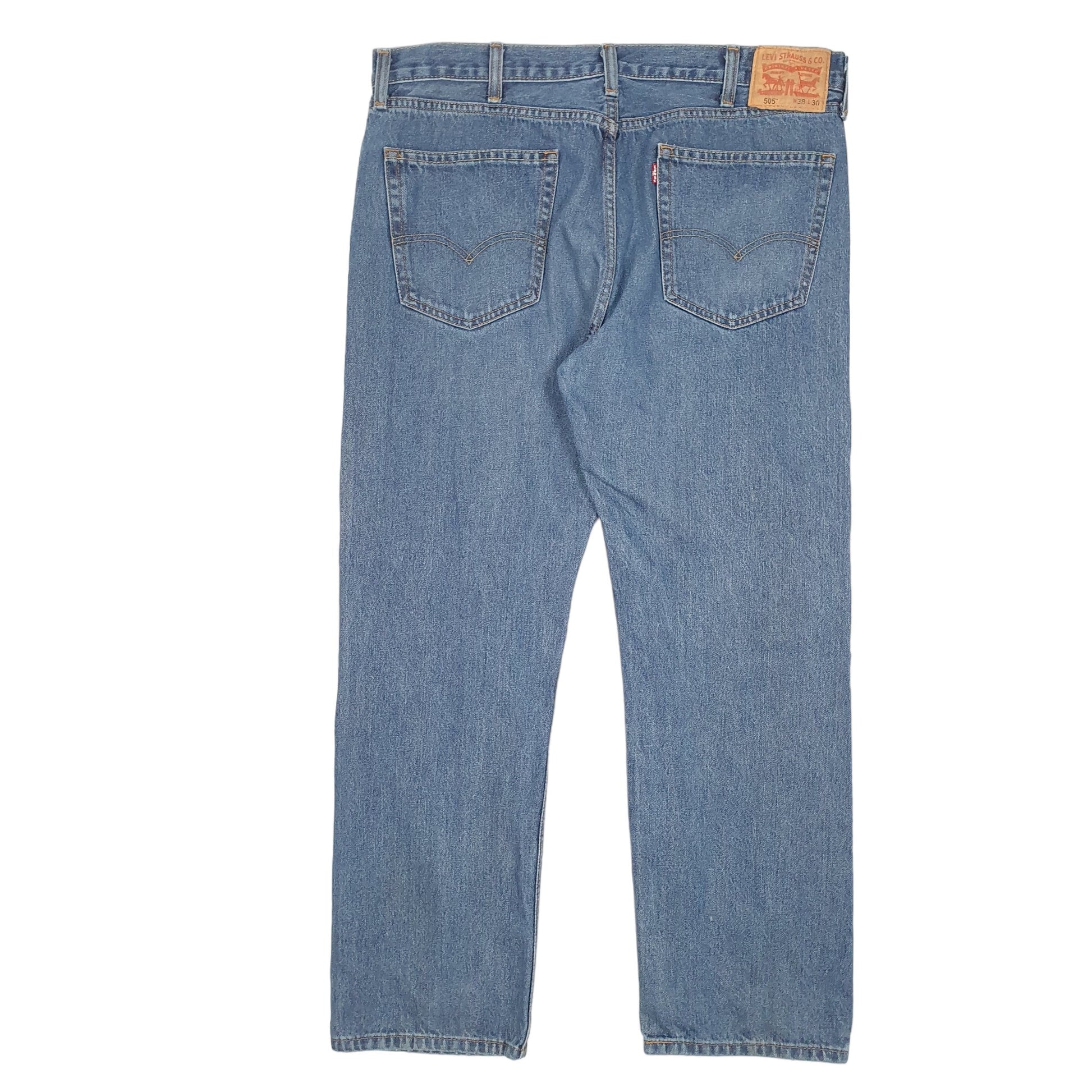 Mens Blue Levis  505 JeansW38 L30