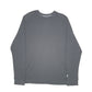 Mens Black Champion Thermal Waffle Base Layer Long Sleeve T Shirt