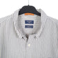 Mens White Dockers  Short Sleeve Shirt