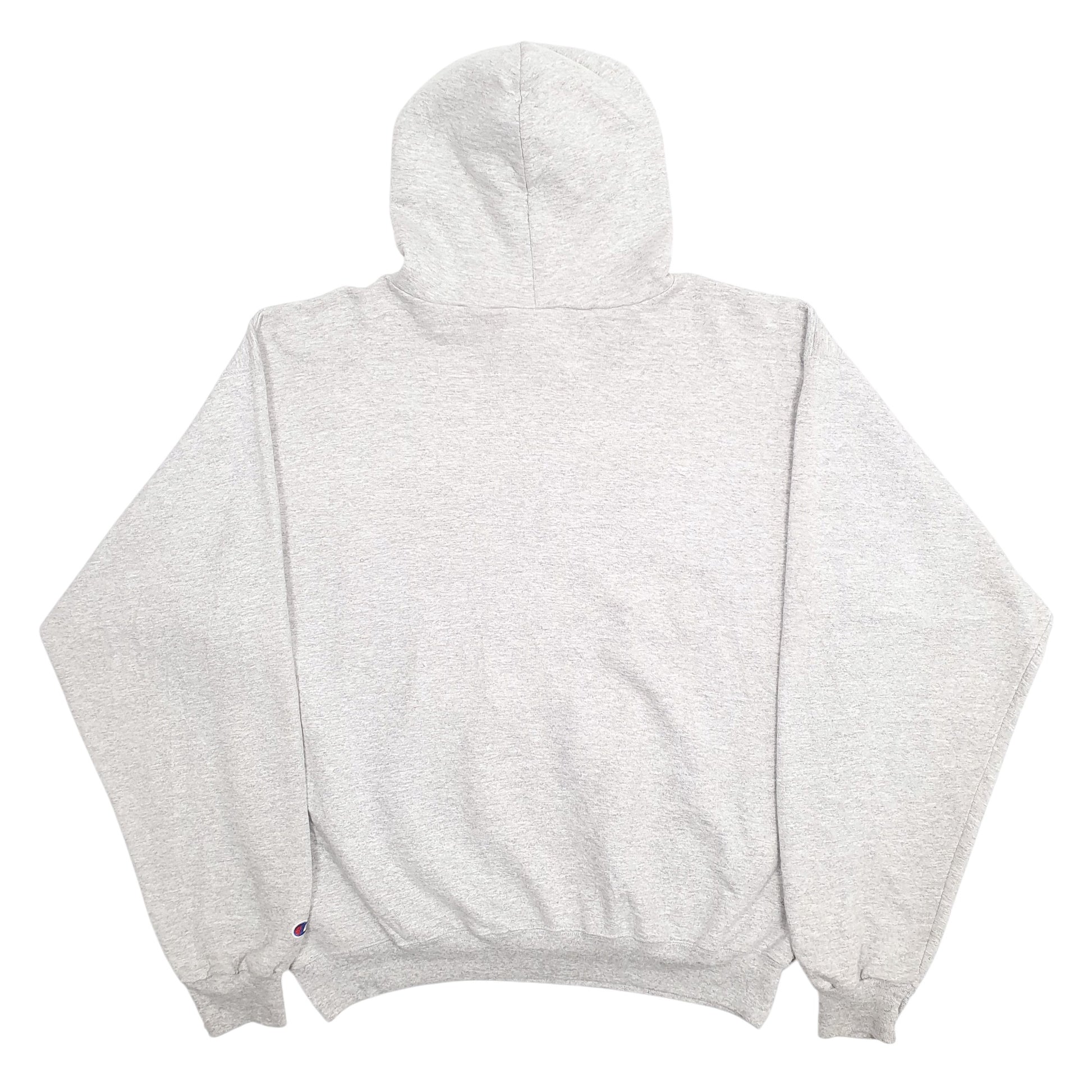 Mens Grey Champion Harding Lions Basketball Spellout Hoodie Jumper