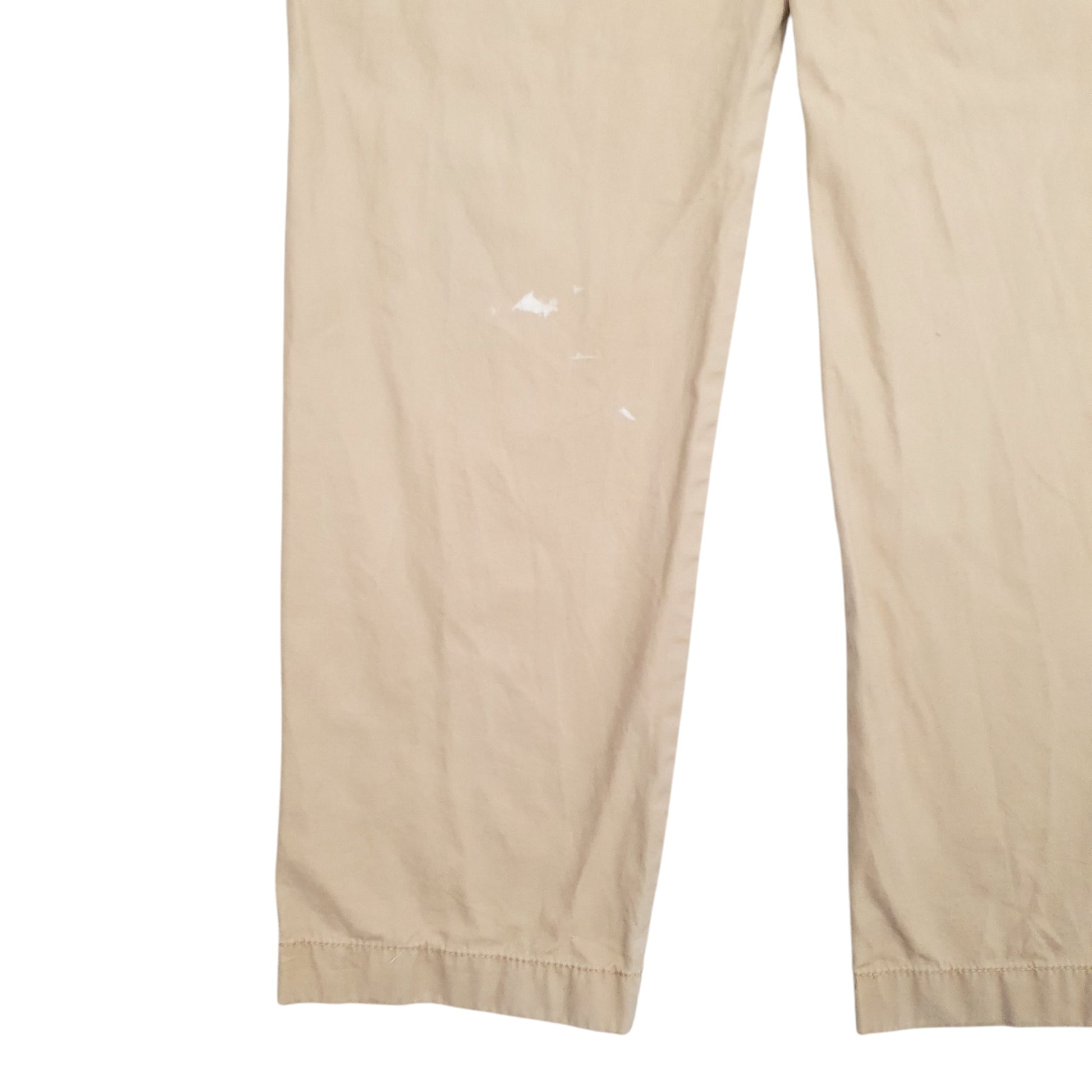 Mens Beige Tommy Hilfiger Tailored Fit Chino Trousers