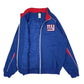 Mens Blue Reebok NFL New York Giants Vintage 00s Hoodie Coat