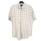 Mens Cream Tommy Hilfiger  Short Sleeve Shirt