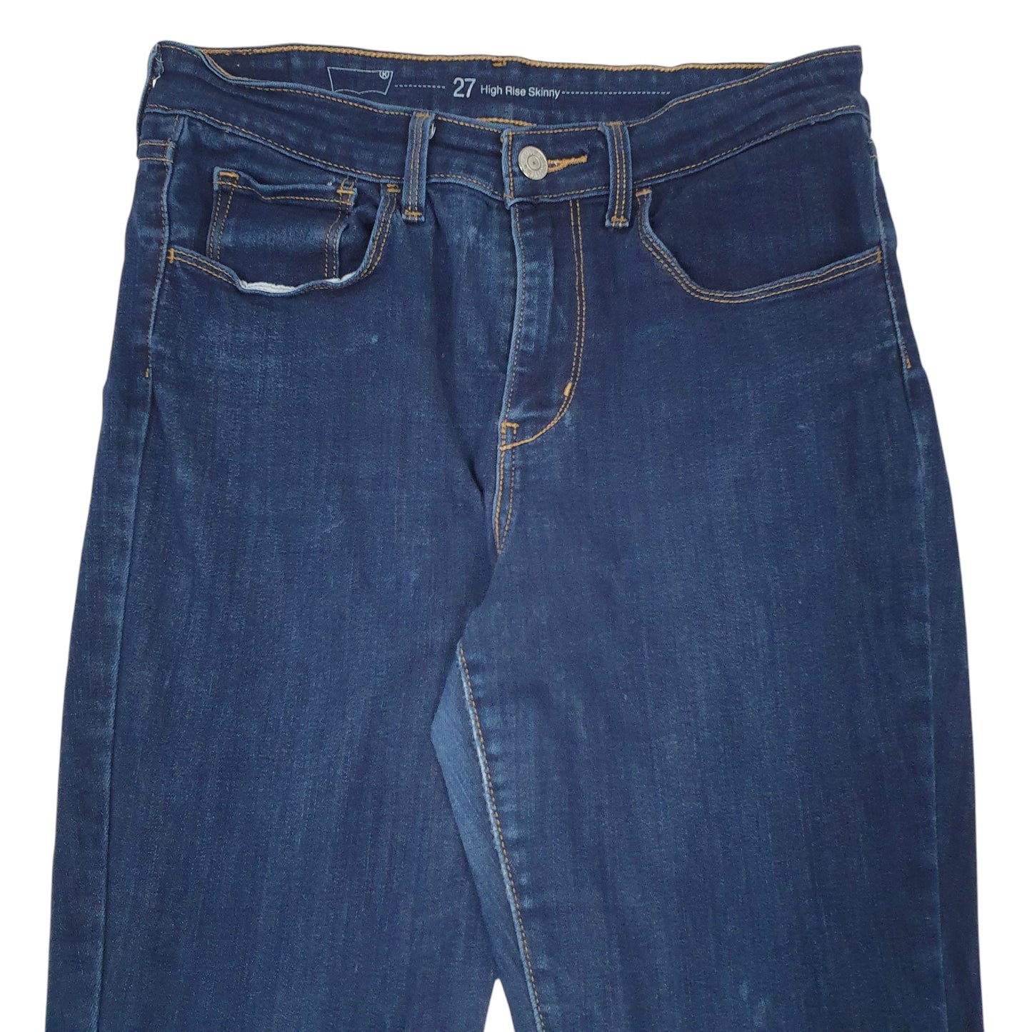 Womens Blue Levis  High Rise JeansW27 L32