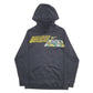 Mens Black Nike Spellout Pattern Dri-Fit Hoodie Jumper