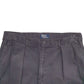 Mens Black Polo Ralph Lauren Double Pleated Made In USA Vintage 90's Chino Trousers