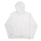 Mens White Champion Spellout Hoodie Jumper