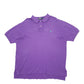 Mens Purple Polo Ralph Lauren Made In USA Short Sleeve Polo Shirt