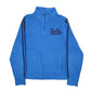 Womens Blue Adidas UCLA Quarter Zip Jumper