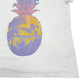 Womens White Old Navy Pineapple Tropical Short Sleeve T Shirt