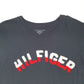 Mens Black Tommy Hilfiger Sleepwear Lightweight Crewneck Jumper