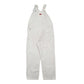 Mens White Dickies Bib Overalls Painter Dungaree Trousers
