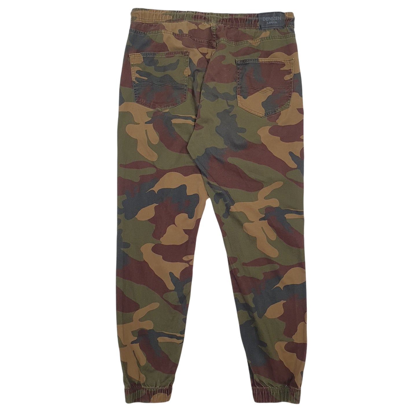 Mens Green Levis Denizen Jogger Trousers