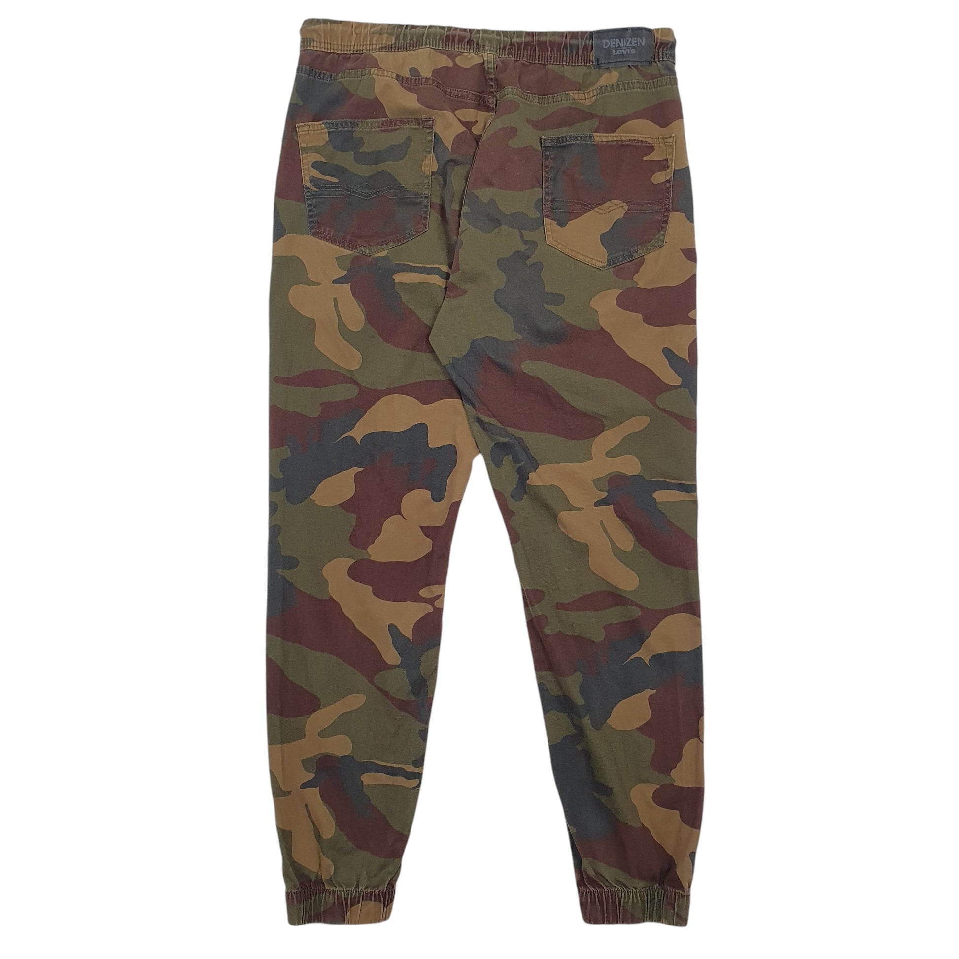 Mens Green Levis Denizen Jogger Trousers