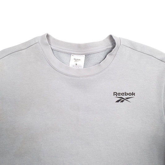 Mens Grey Reebok  Crewneck Jumper