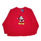 Womens Red Disney  V Neck Jumper