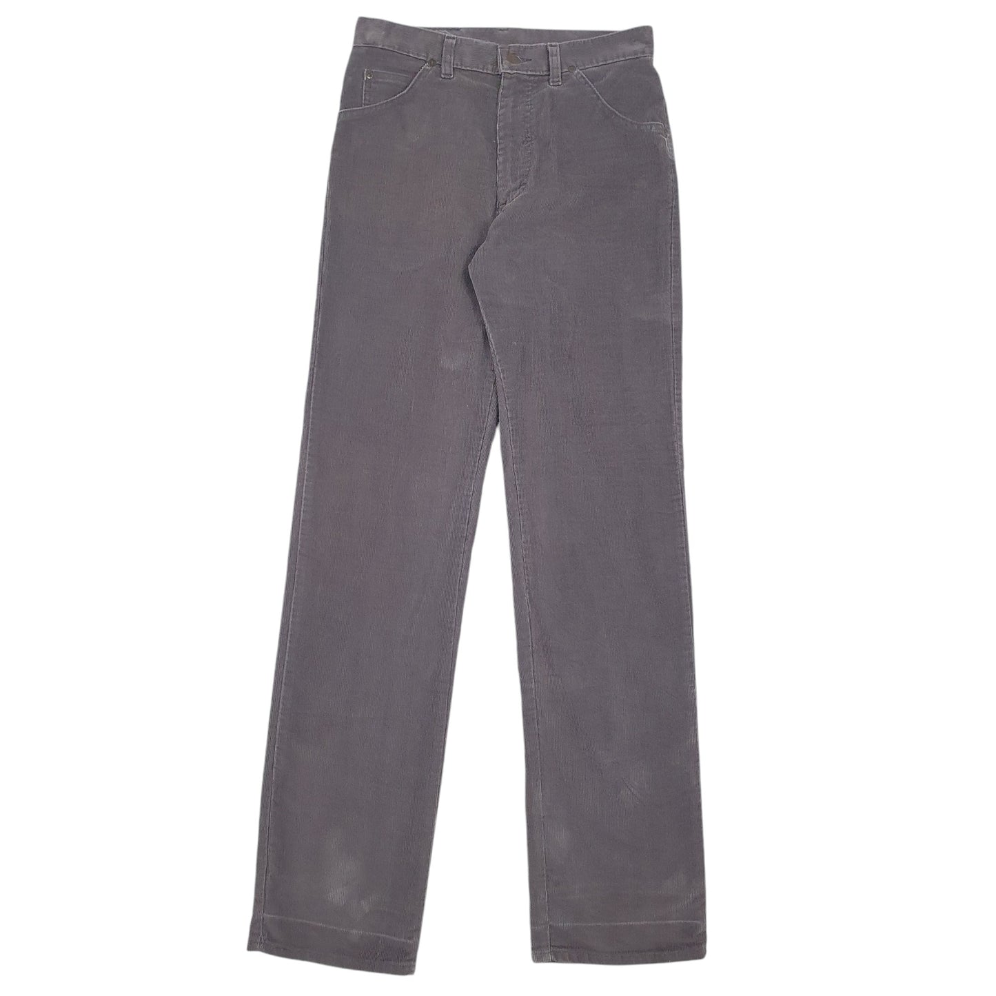Mens Grey Lee  Corduroy Trousers