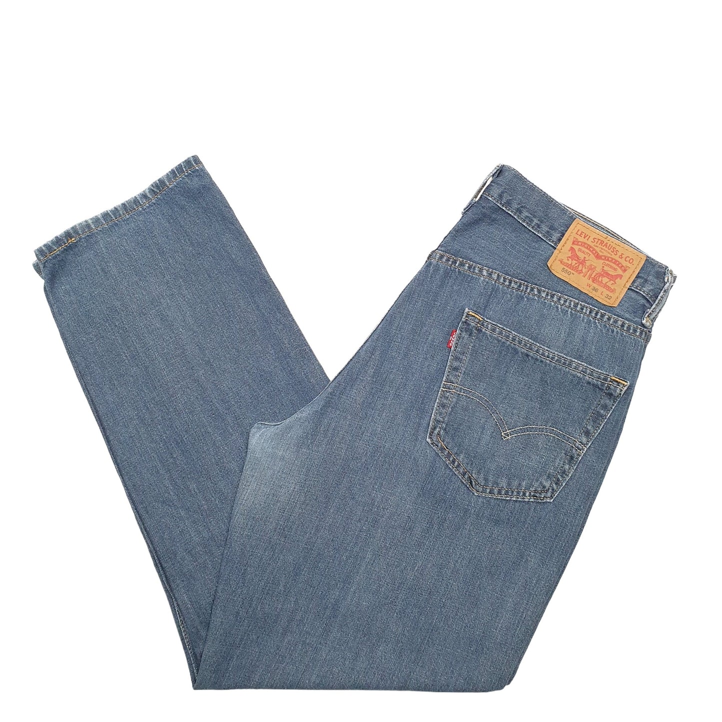 Mens Blue Levis  550 JeansW36 L32