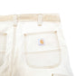 Mens Tan Carhartt Workwear Relaxed Carpenter Shorts