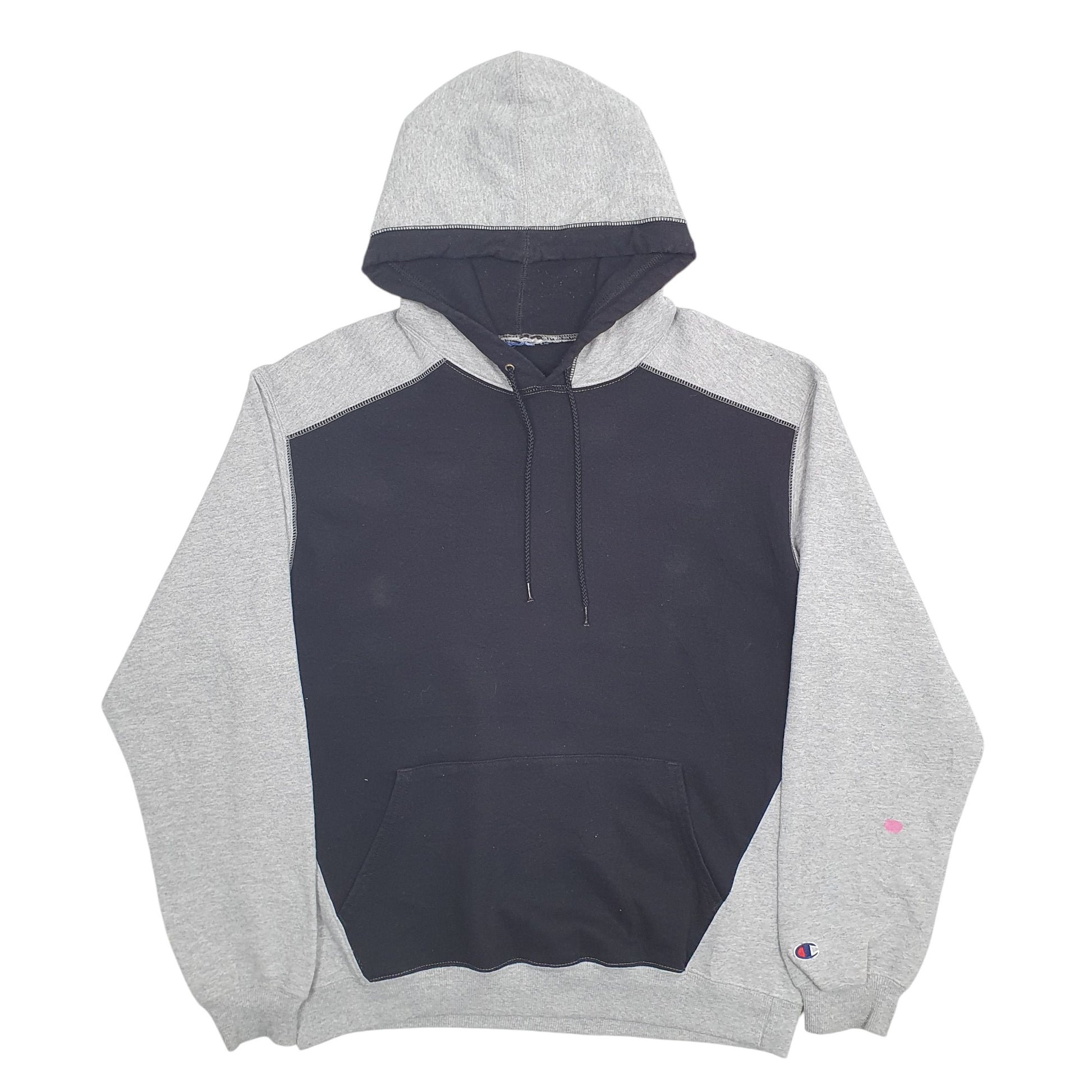 Mens Grey Champion  Hoodie Jumper