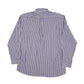 Mens Purple GANT Poplin Long Sleeve Shirt