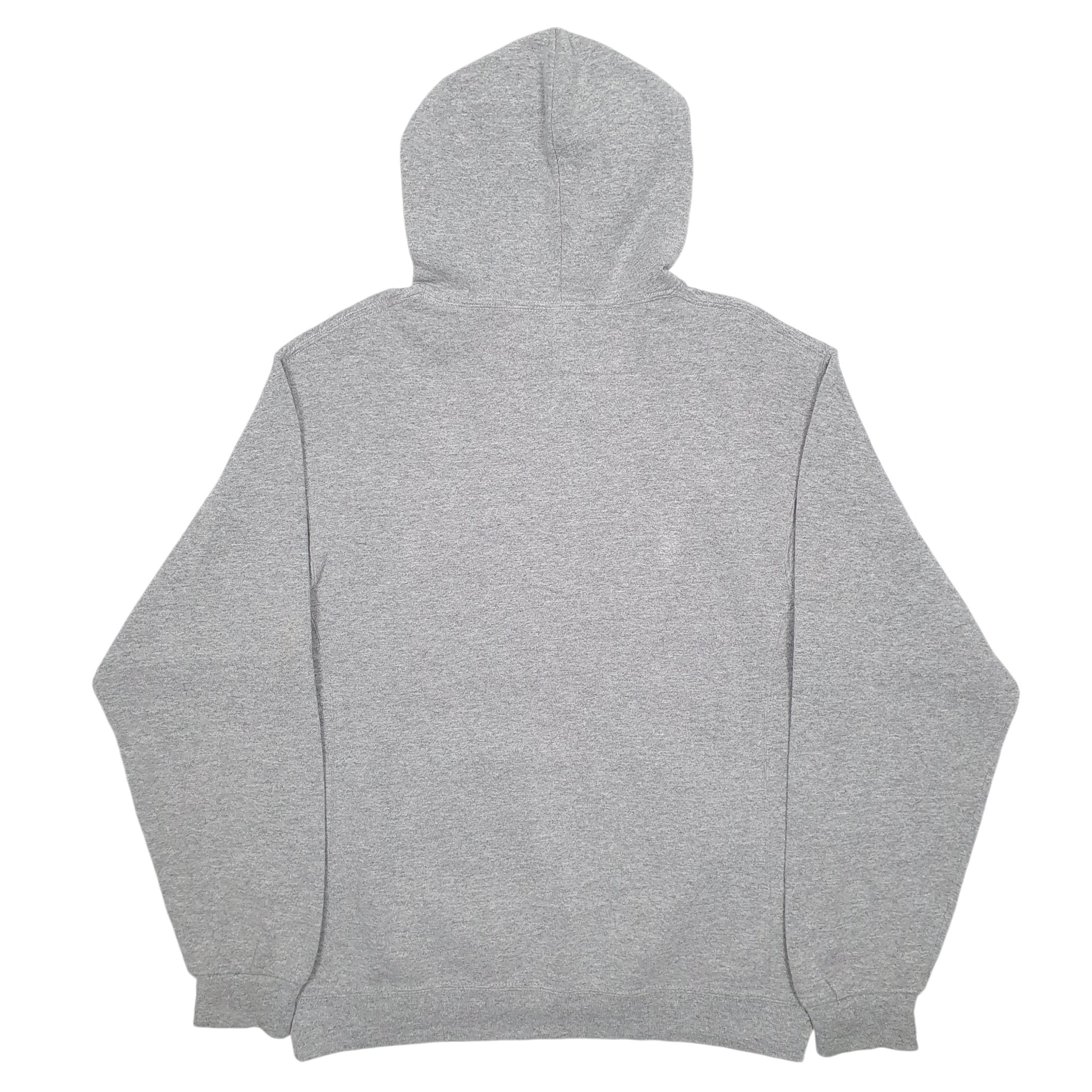 Mens Grey Russell Athletic Maverick Baseball Spellout Hoodie Jumper