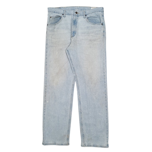 Mens Blue Wrangler  Casual JeansW34 L32