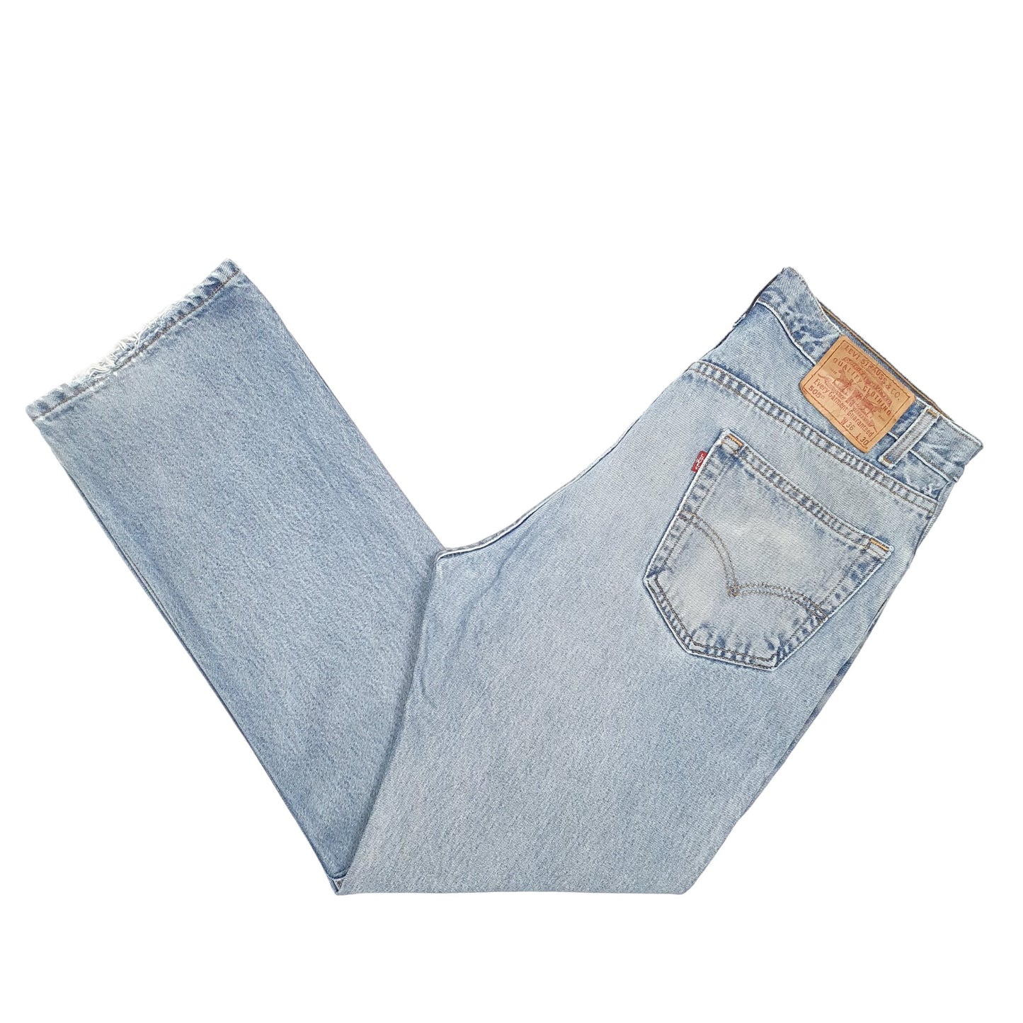 Mens Blue Levis Vintage 2000s 505 JeansW36 L30