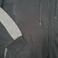 Womens Black Fila Hoodie Full Zip Jumper
