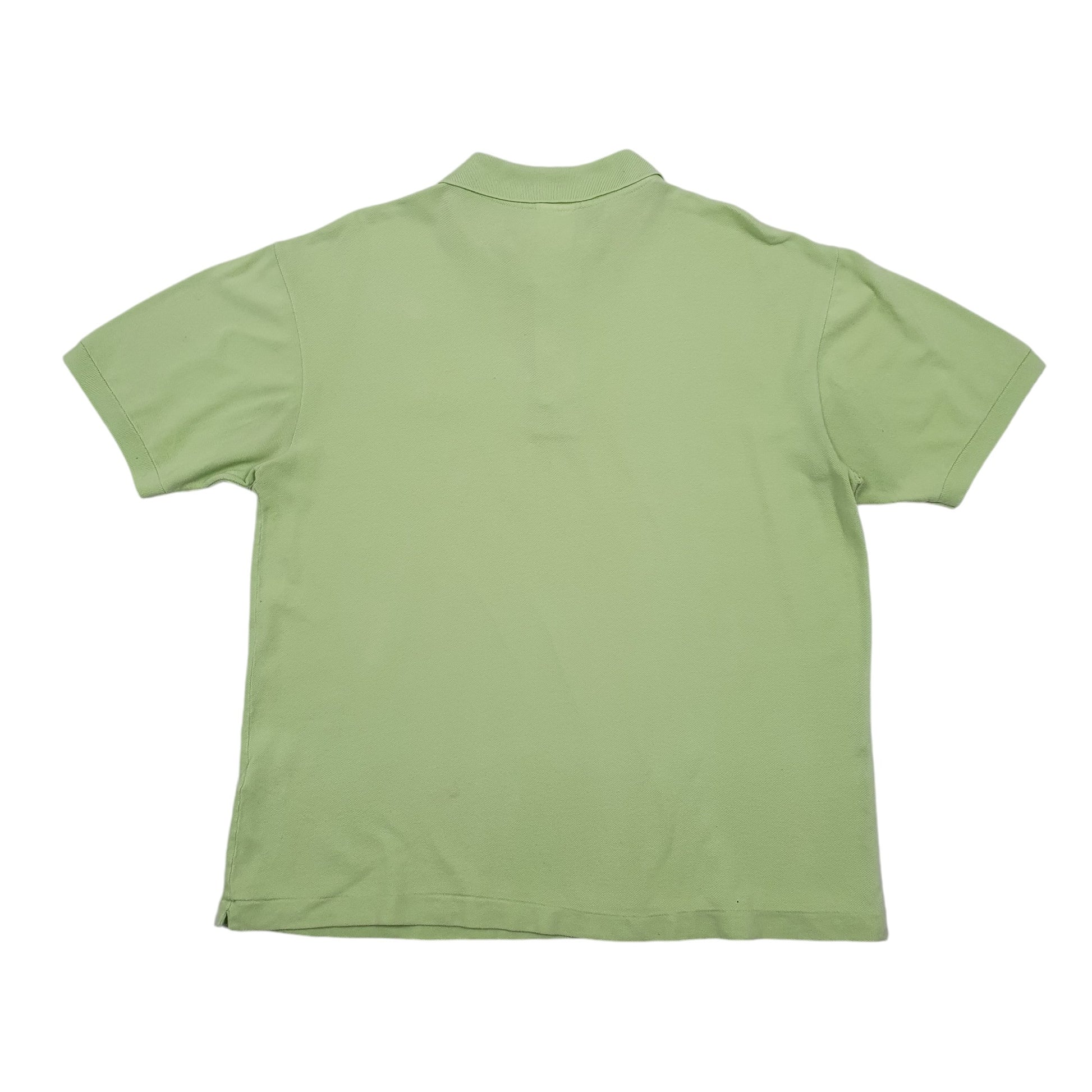 Mens Green Lacoste  Short Sleeve Polo Shirt