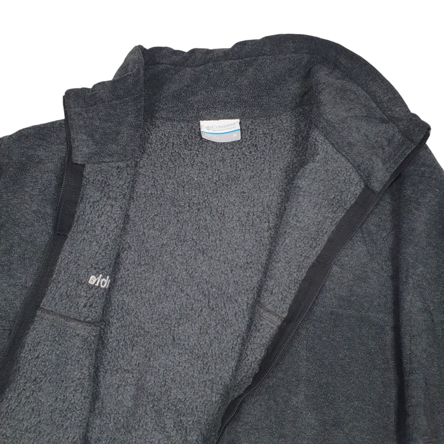 Mens Grey Columbia Sportswear Company  Full Zip Jumper