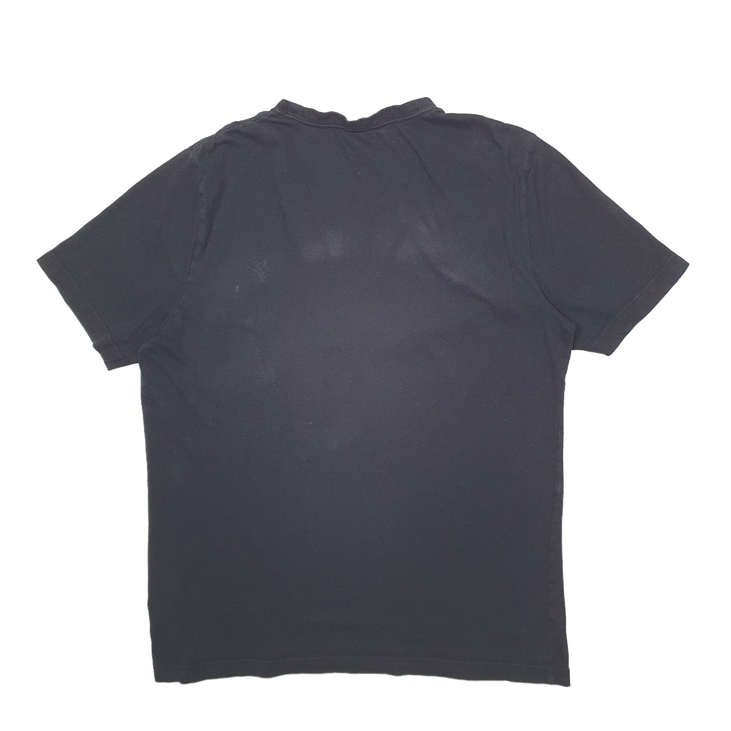 Mens Black Puma Spellout Short Sleeve T Shirt