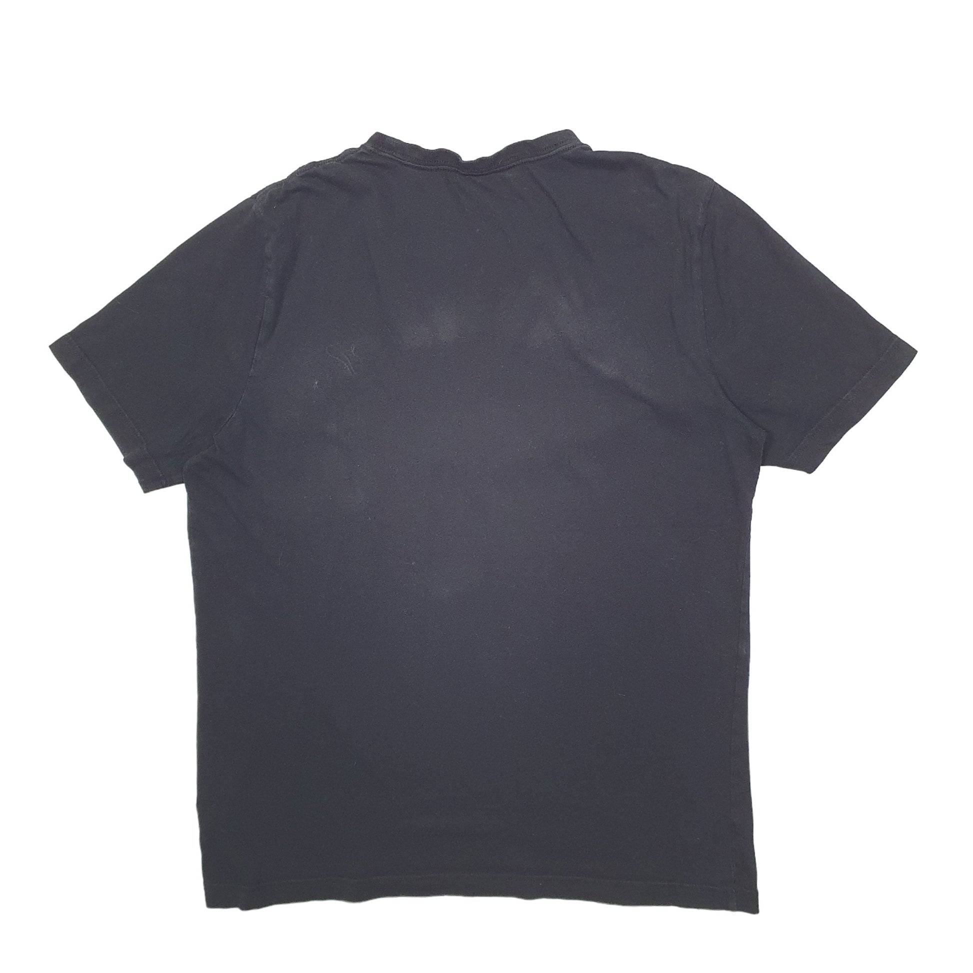 Mens Black Puma Spellout Short Sleeve T Shirt