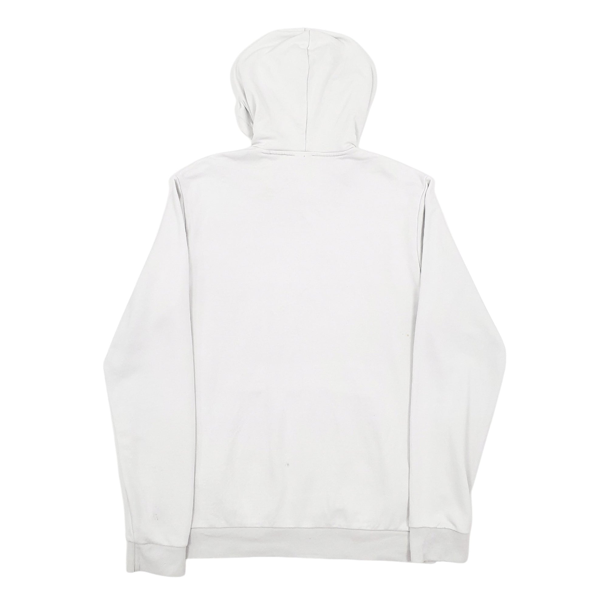 Mens Grey Adidas Spellout Hoodie Jumper