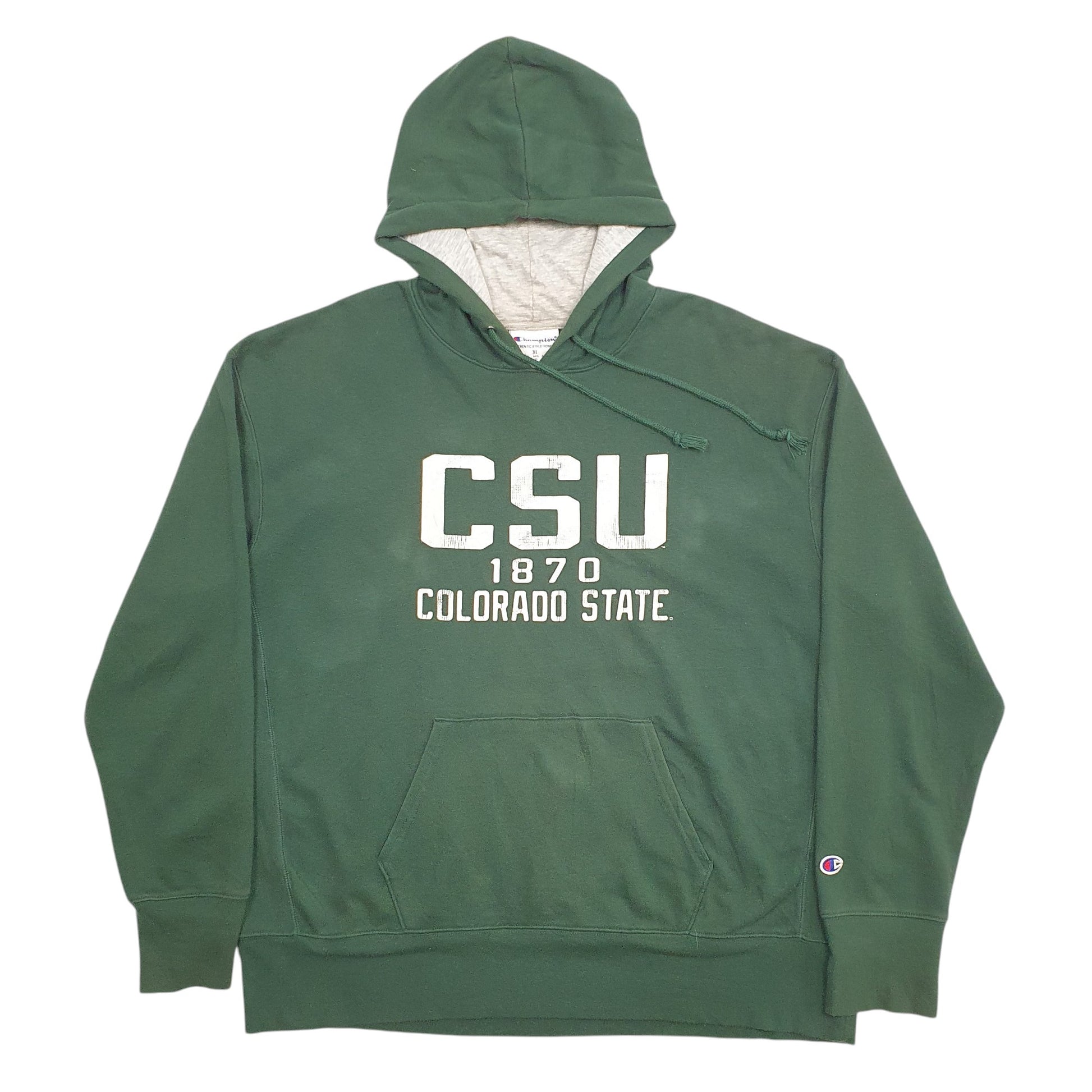 Mens Green Champion Colorado Hoodie Jumper