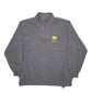 Mens Grey Lee Hawkeyes Quarter Zip Jumper