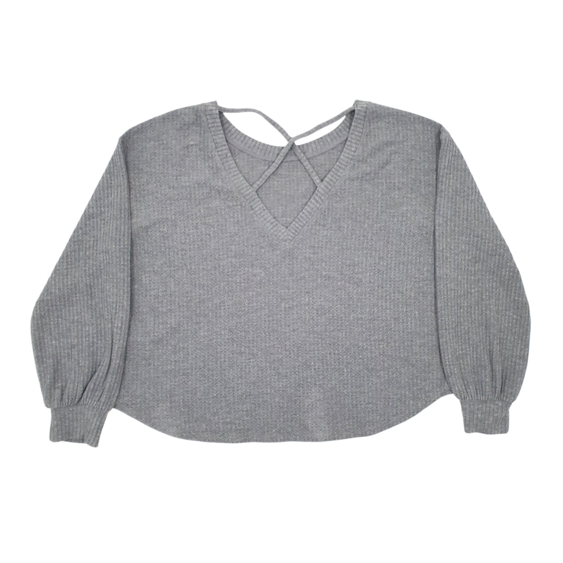Womens Grey Hollister  Crewneck Jumper