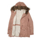 Womens Pink H&M Fishtail  Coat