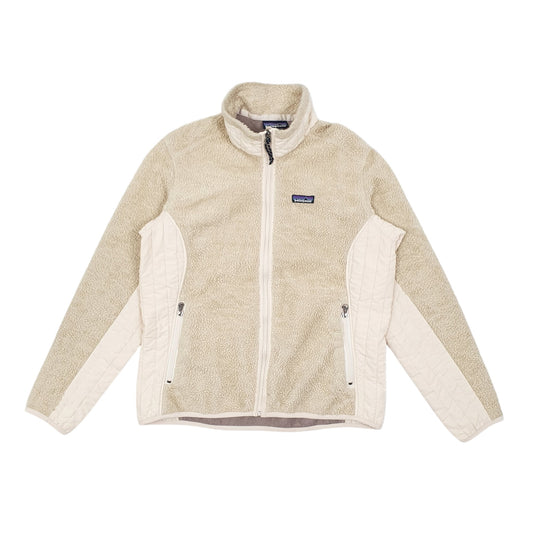 Womens Beige Patagonia  Full Zip Jumper