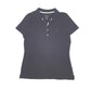 Womens Black Tommy Hilfiger  Short Sleeve Polo Shirt