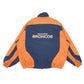 Mens Navy NFL Denver Broncos Full Zip Coat