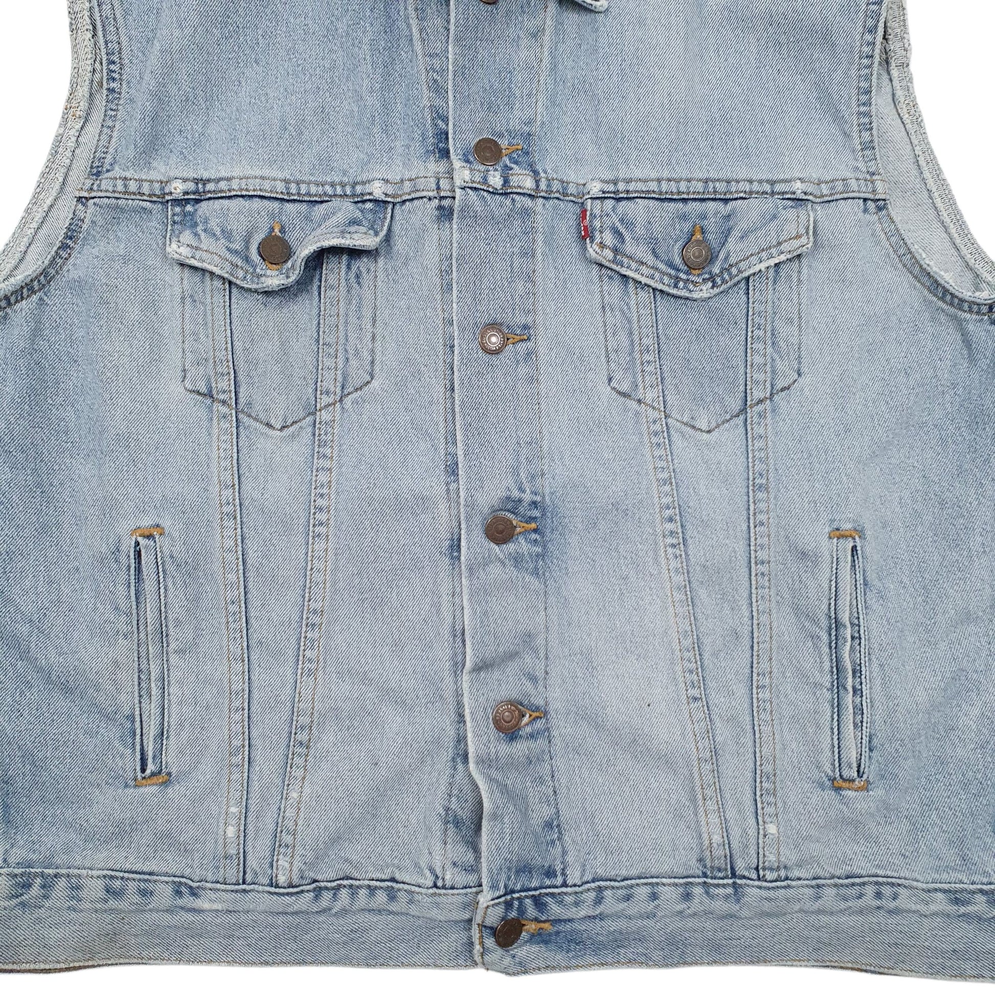 Mens Blue Levis Vintage  Coat