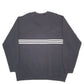 Mens Black Adidas Spellout Crewneck Jumper