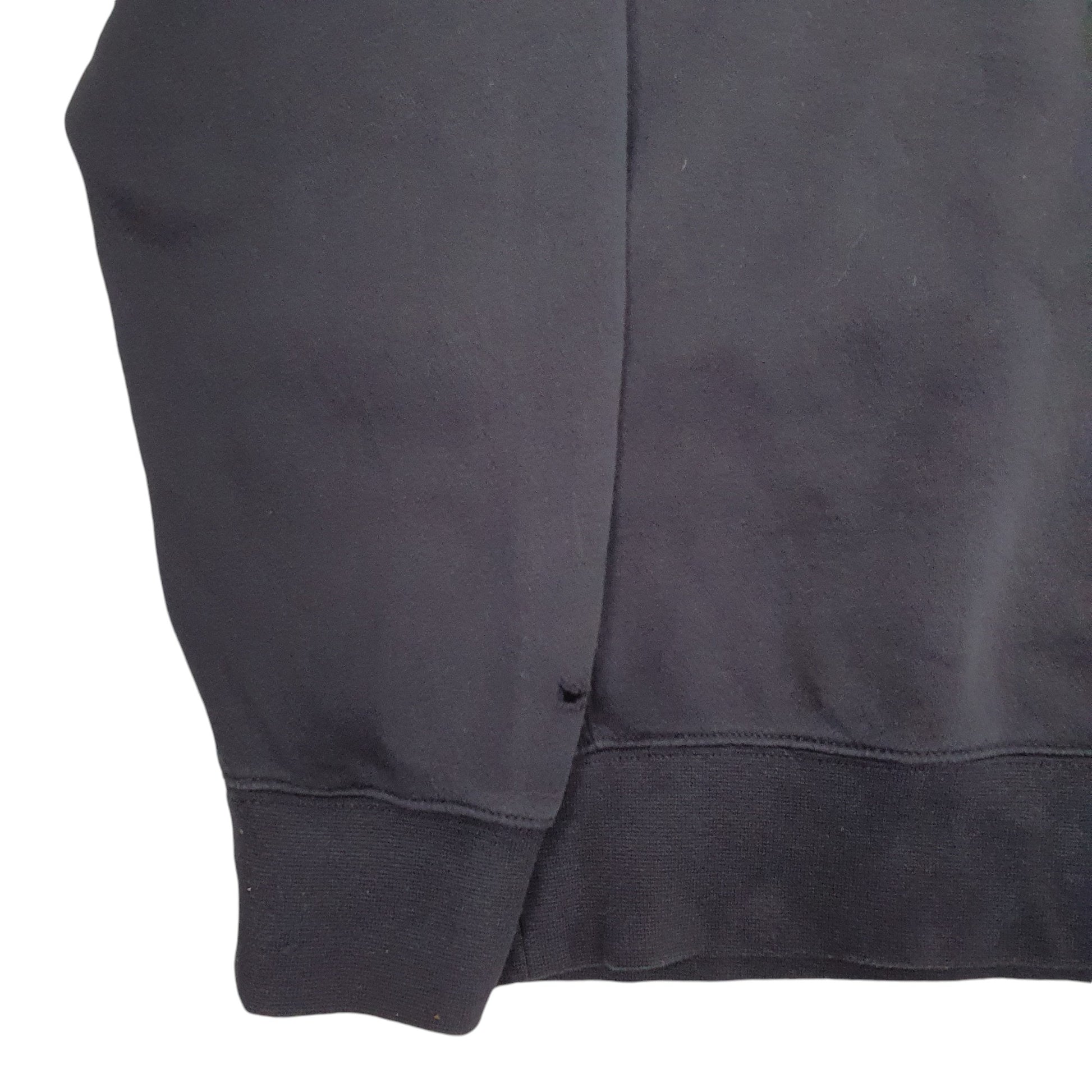 Mens Black Nike Spellout Team Portnoy Sport Crewneck Jumper